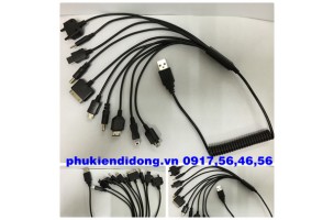 Dây sạc Usb đa năng 10 đầu cáp